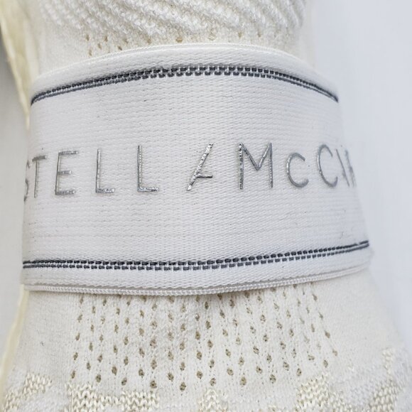 Adidas Stella McCartney Sneakers 8.5 Womens UltraBoost Slip On Athletic Cream - Picture 6 of 12